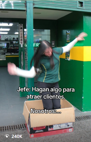 Building one of the most powerful local retail marketing ecosystems in Colombia. — TikTok 240K views — Local humor · team culture
